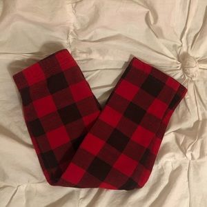 Carter 3T Buffalo Plaid Girls Leggings